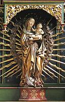 Hl. Nikolaus (1300) / Erhart-Madonna (1510)